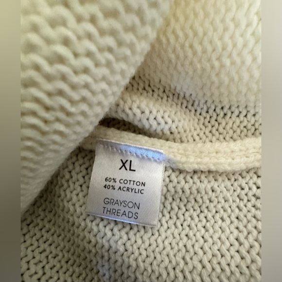 Grayson Threads  White USA Graphic Sweater - Off-White - Picture 12 of 15